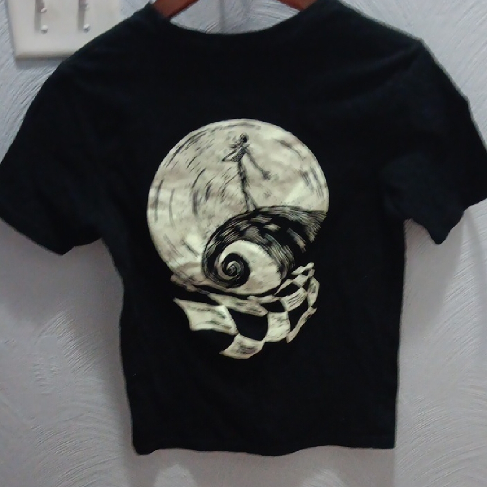 Vans Black Tee with White Graphic